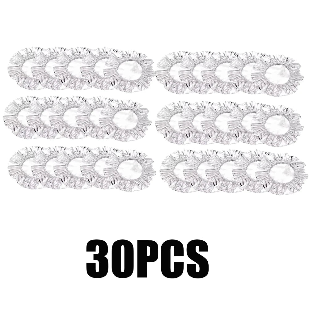 כיסויי אלומיניום רב-פעמיים לקערות – 10 עד 60 יחידות